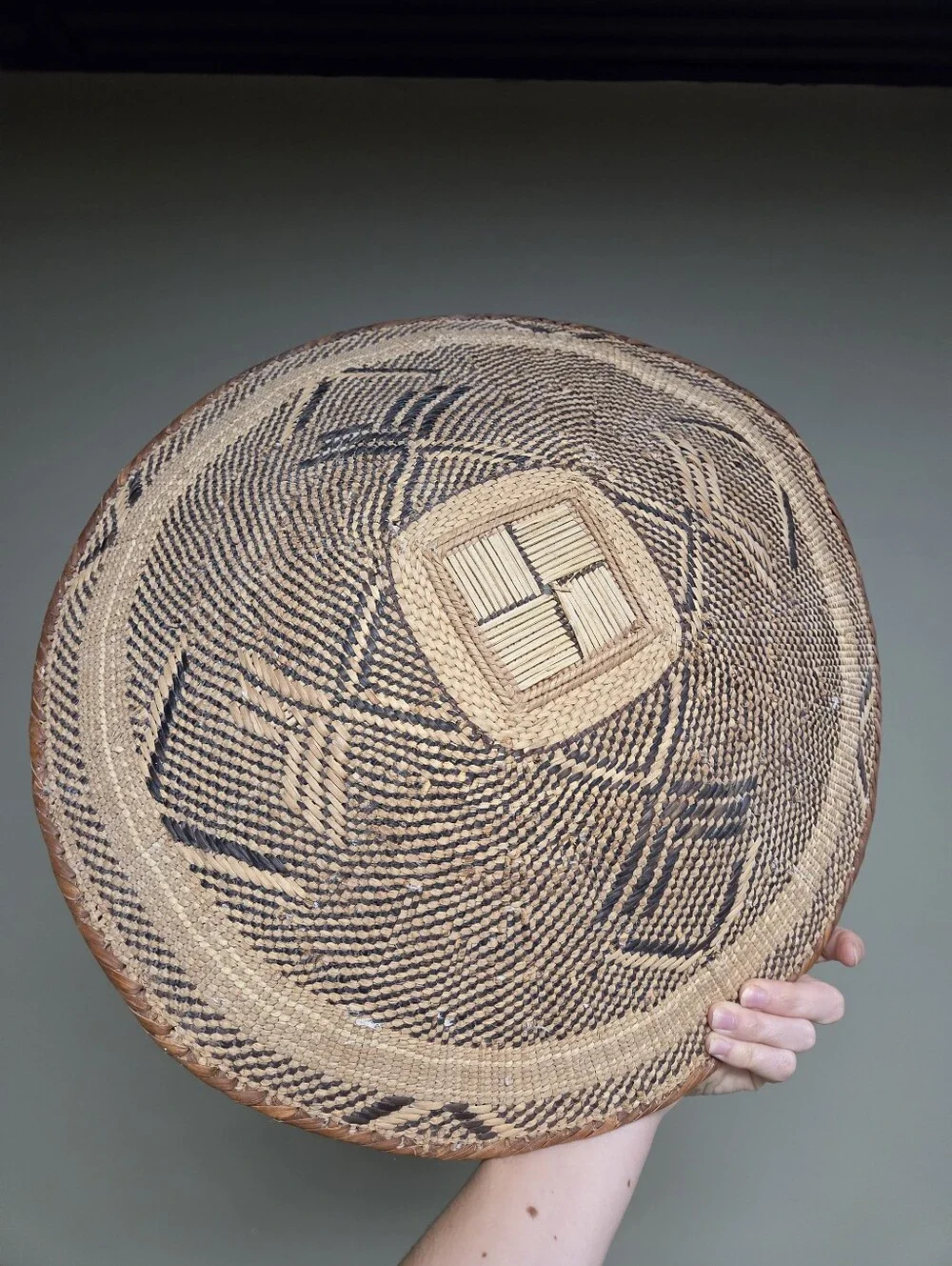 Vintage Tonga Binga Basket Zimbabwe 18.5